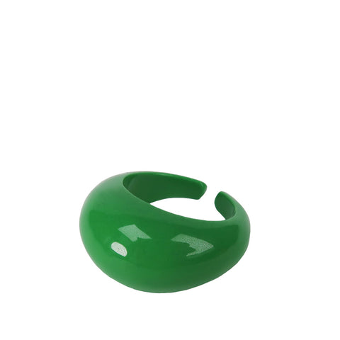 Caroline - Chunky Ring Grøn