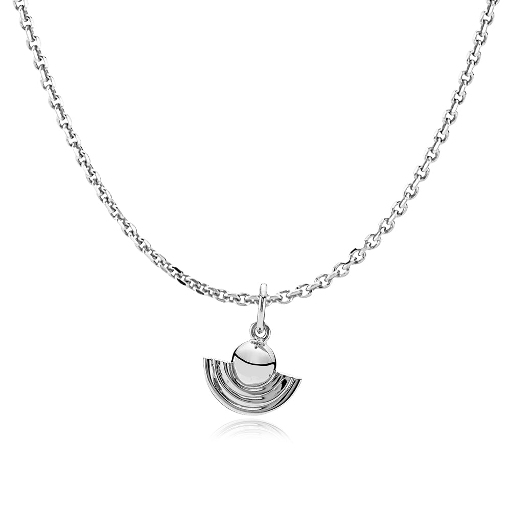 SOPHIE - Necklace shiny rhodium pl. recycled silver