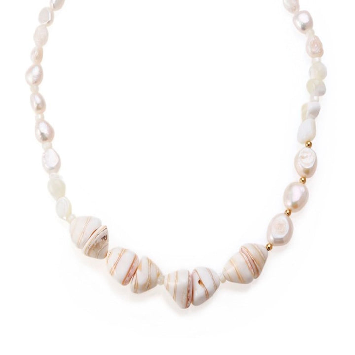Sistie2nd - Pearl necklace Gold plated