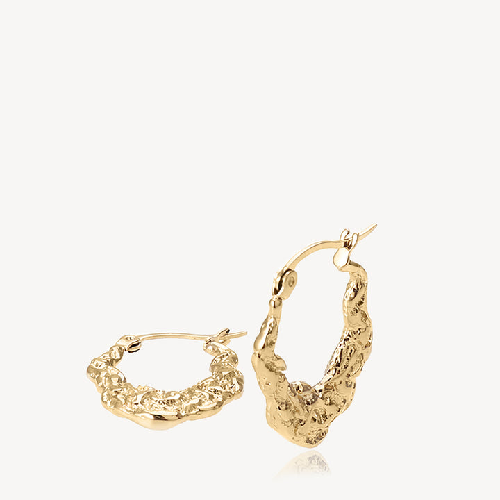 Xenia x Sistie 2nd - Earrings Medium Gold Plated