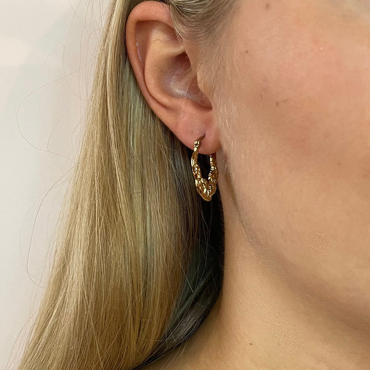Xenia x Sistie 2nd - Earrings Medium Gold Plated