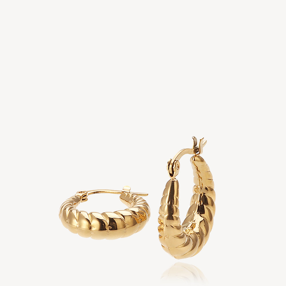 Nora - Earrings Small Gold Plated