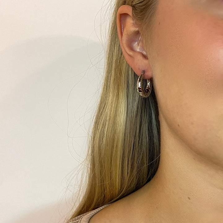 Nora - Earrings Small Steel