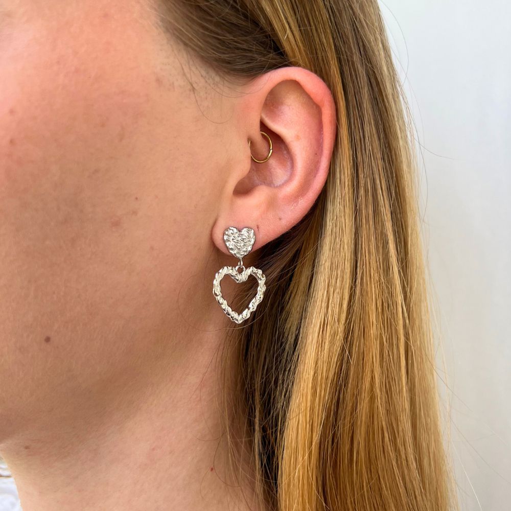 Cinta - Øreringe Stål