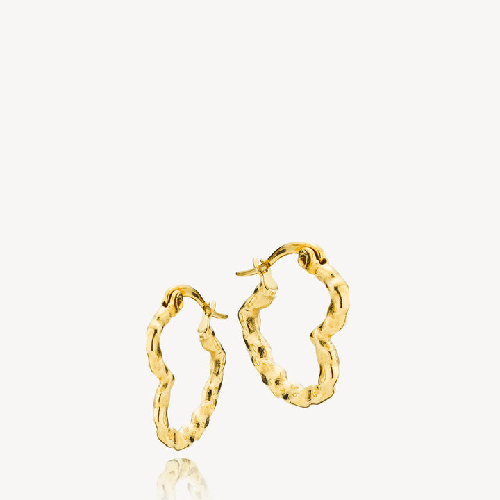 Sia - Øreringe Forgyldt