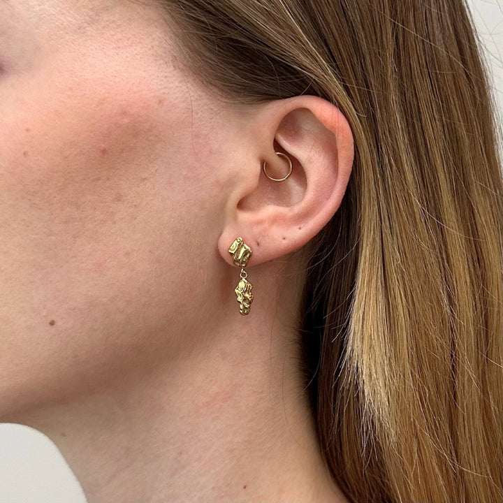 Aria - Øreringe Forgyldt