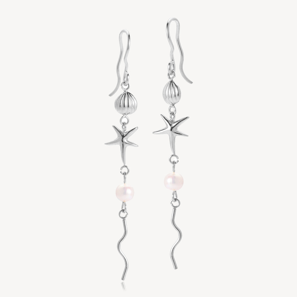 Sirena - Øreringe Stål