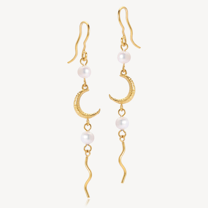 Sirena - Øreringe Forgyldt