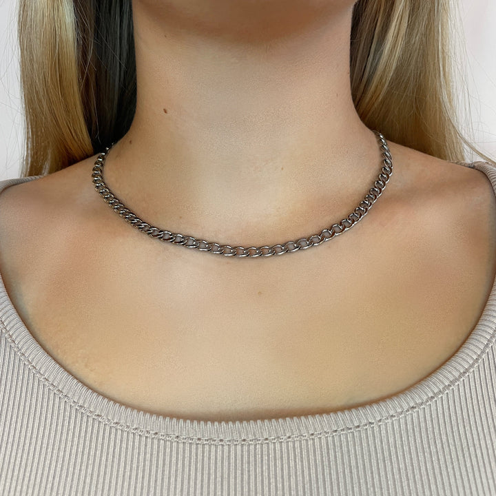 Clara - Necklace Steel