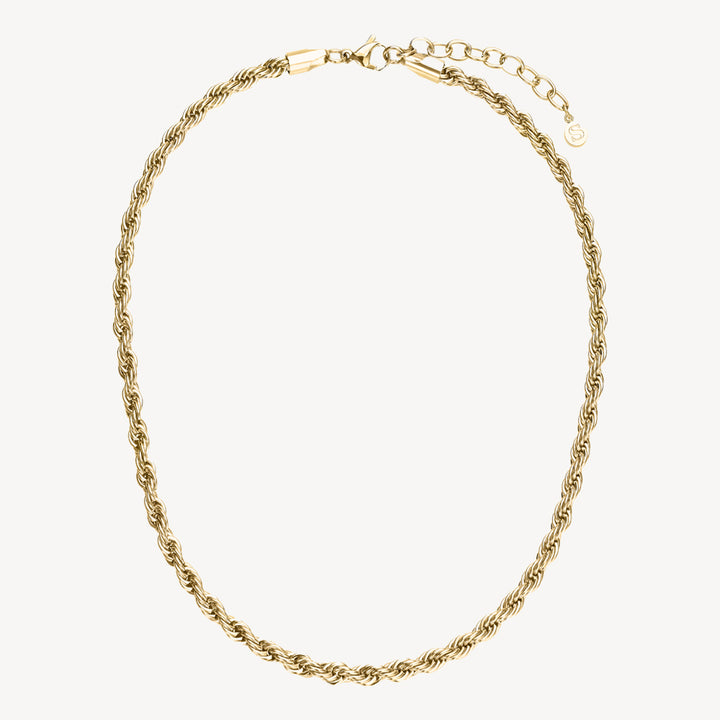 Rope - Necklace Gold plated
