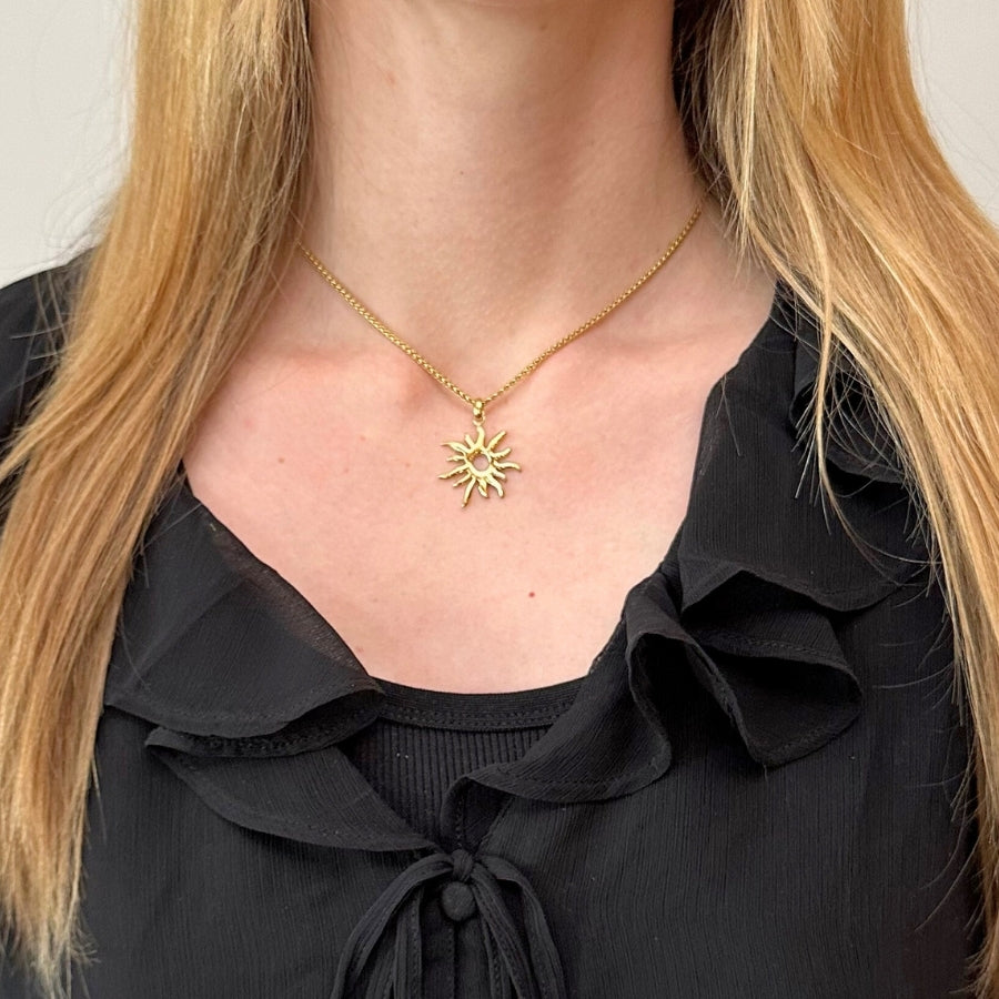 Sirena - Halskæde Forgyldt