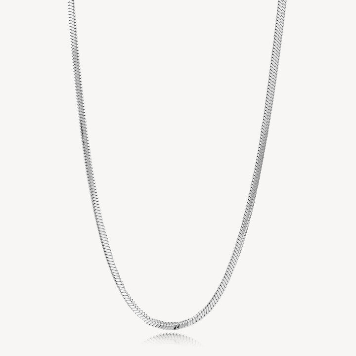 Snake - halskæde Stål 3 mm