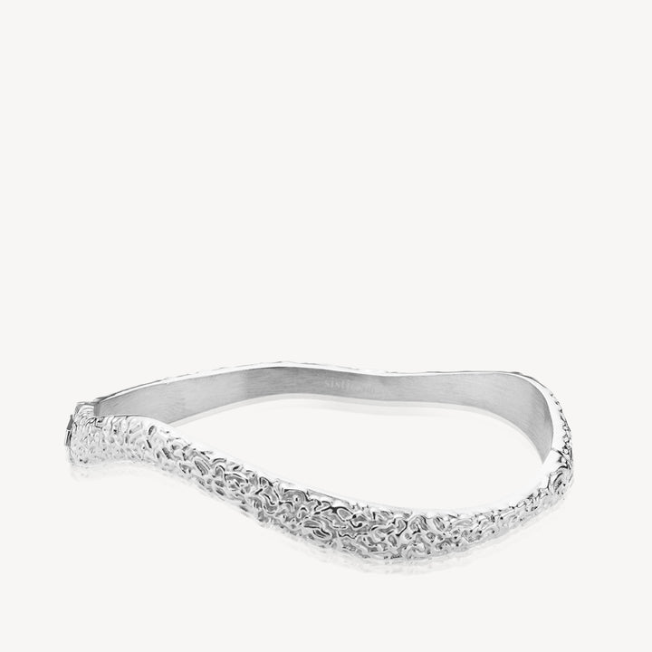 Wavy - armbånd stål