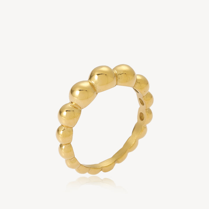 Bubble - Ring Forgyldt